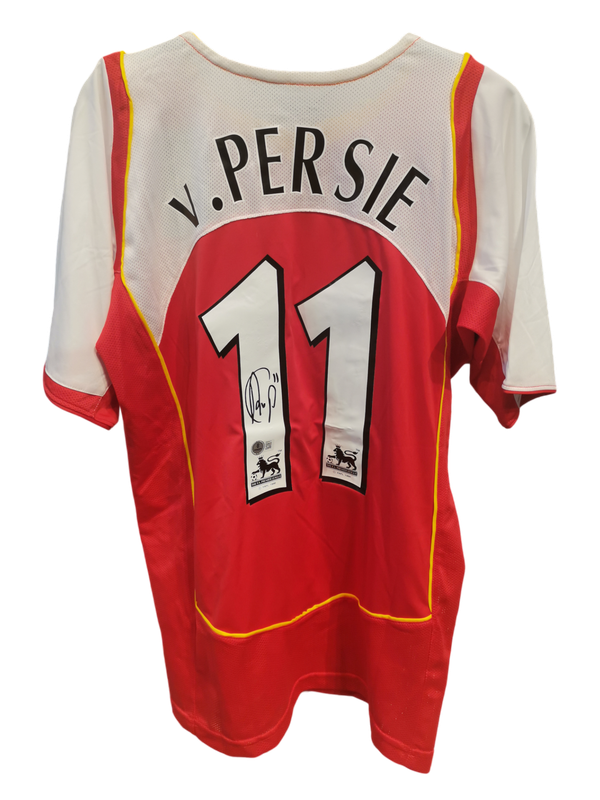 Robin Van Persie Signed Arsenal Jersey