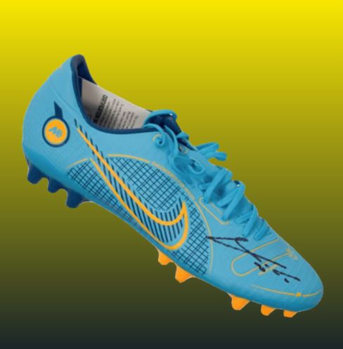 Luka Modric Signed Soccer Boot