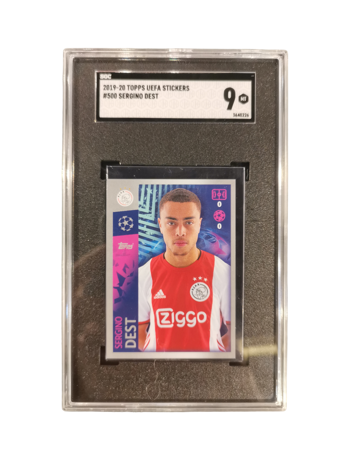 2019-20 Topps UEFA Stickers #500 Sergino Dest