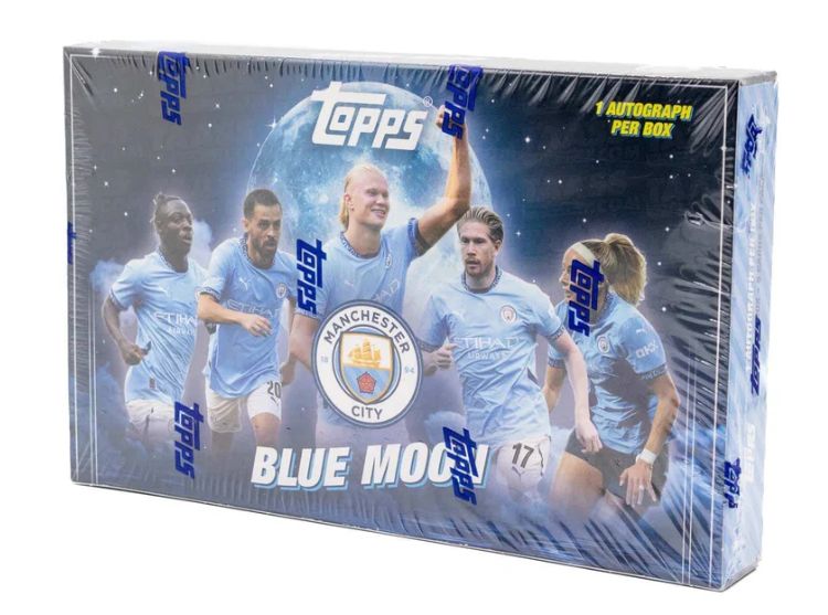 2024/25 Topps Manchester City Blue Moon Hobby Box