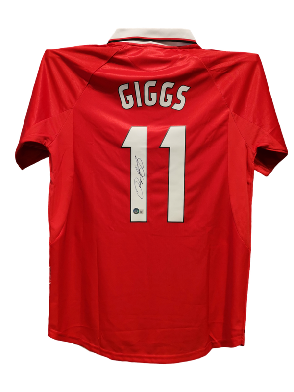 Ryan Giggs Signed Manchester United Jersey