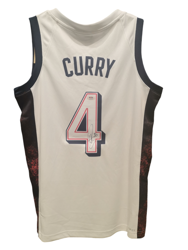 Stephen Curry Signed Jersey #4