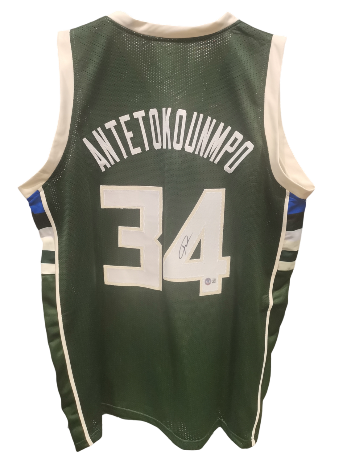 Giannis Antetokounmpo Signed Custom Jersey