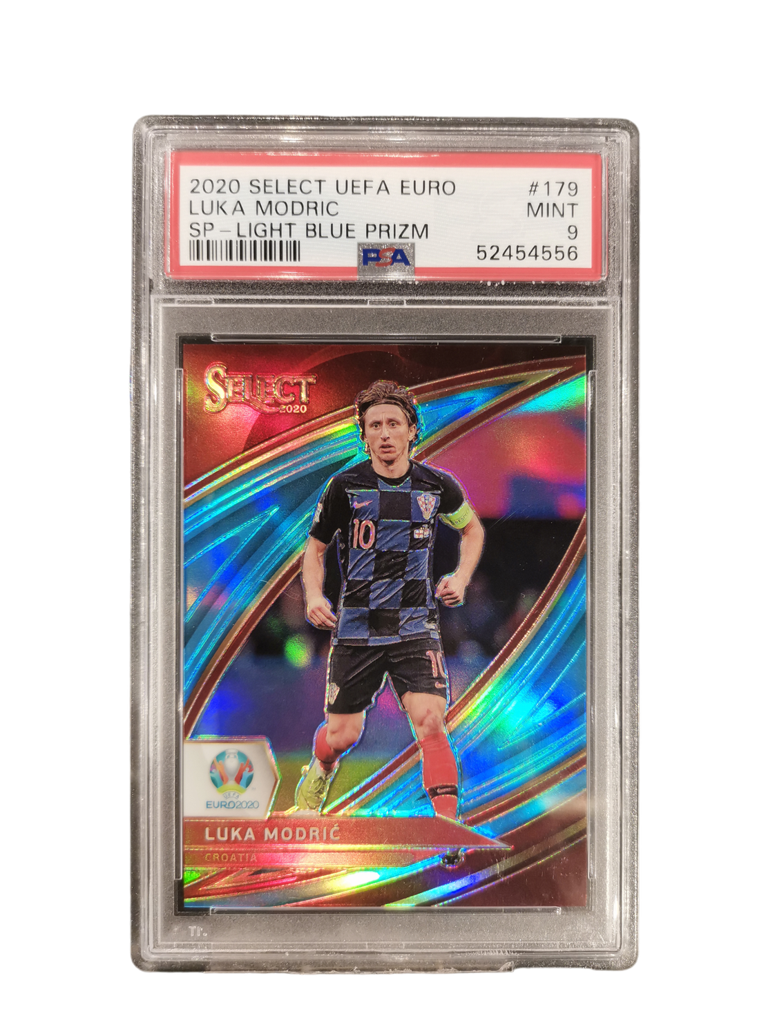 2020 Select UEFA Euro Luka Modric SP-Light Blue Prizm #179