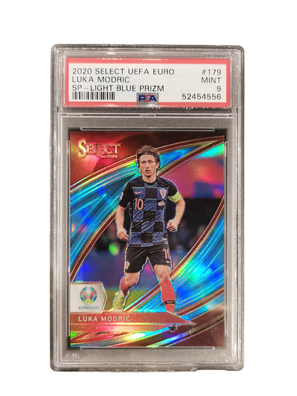 2020 Select UEFA Euro Luka Modric SP-Light Blue Prizm #179
