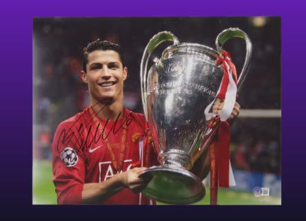 Cristiano Ronaldo Signed Print
