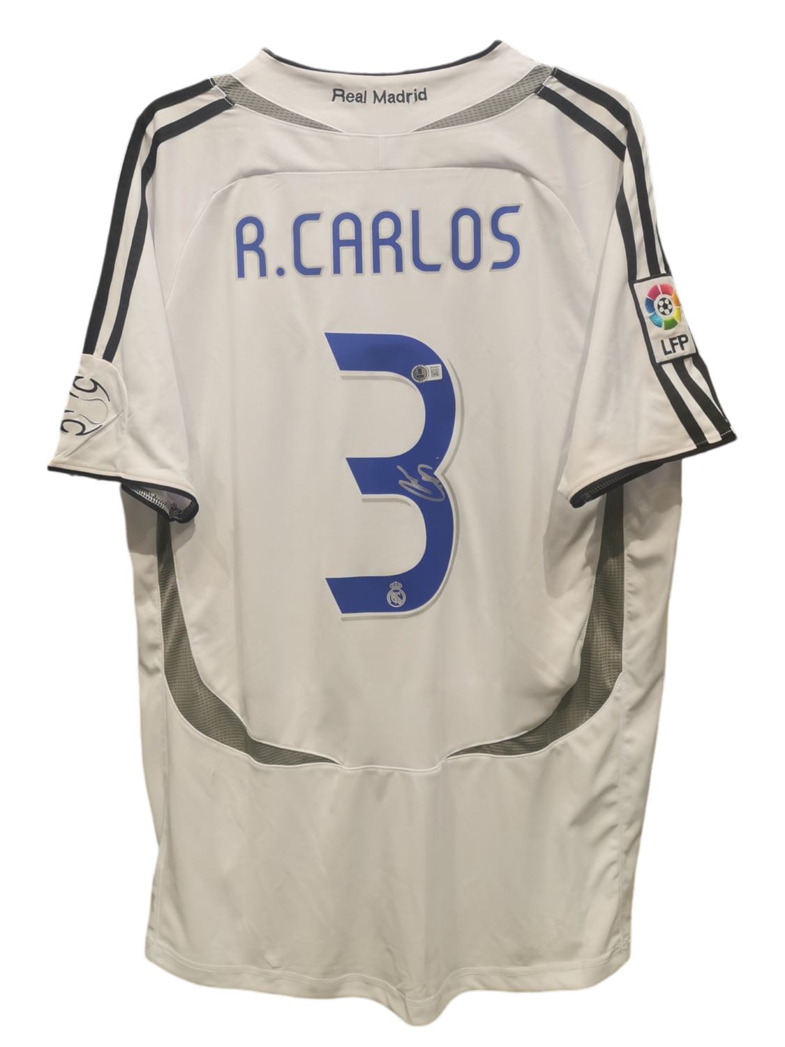 Roberto Carlos Signed Real Madrid Jersey