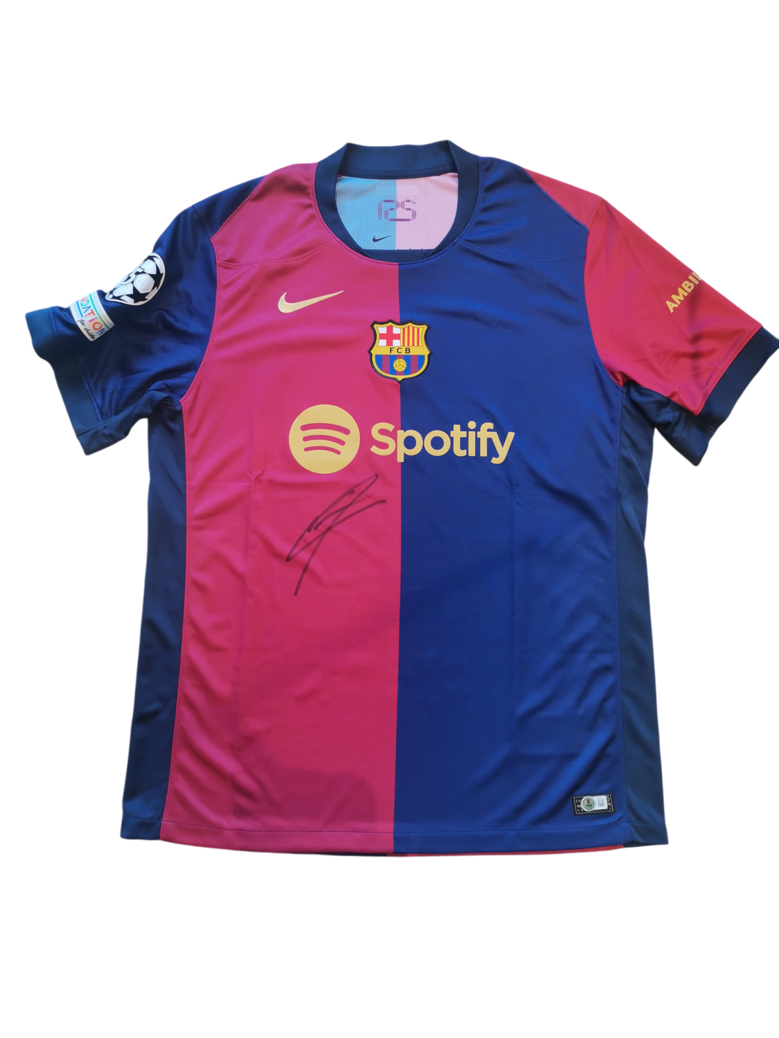 Lamine Yamal Signed Barcelona Jersey