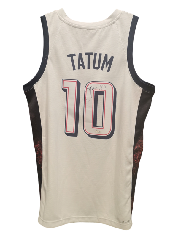 Jason Tatum Signed Jersey # 10