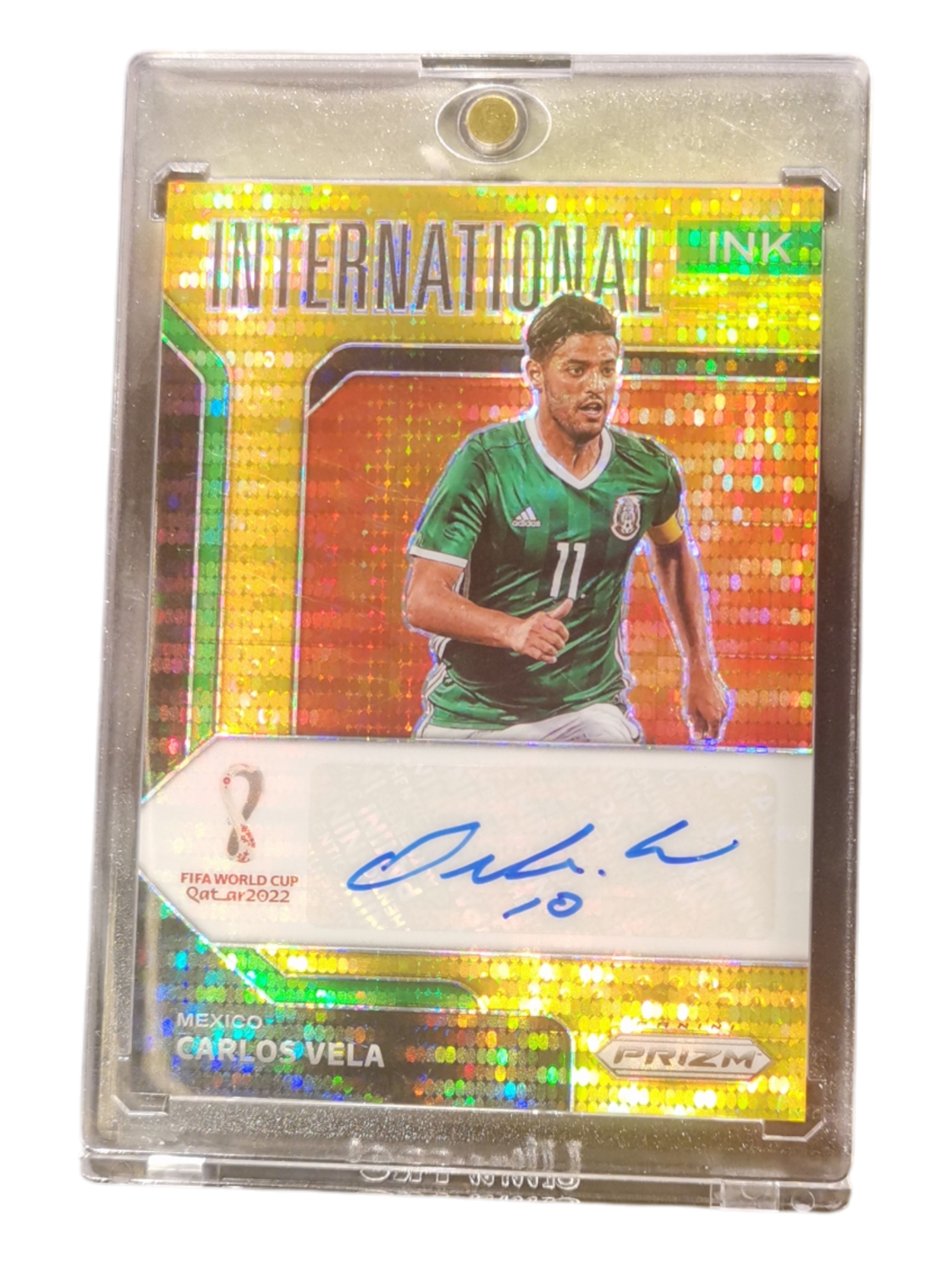 2022 Panini Fifa World Cup Carlos Vela Auto 10/10 #I-CVE