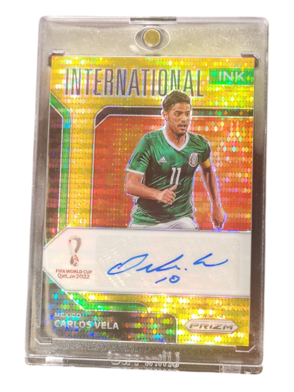 2022 Panini Fifa World Cup Carlos Vela Auto 10/10 #I-CVE