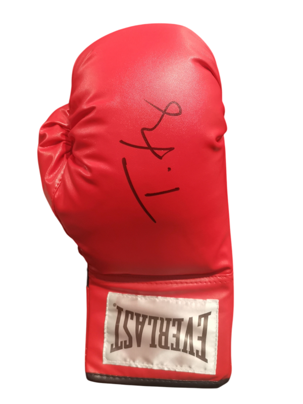 Tyson Fury Signed Red Glove