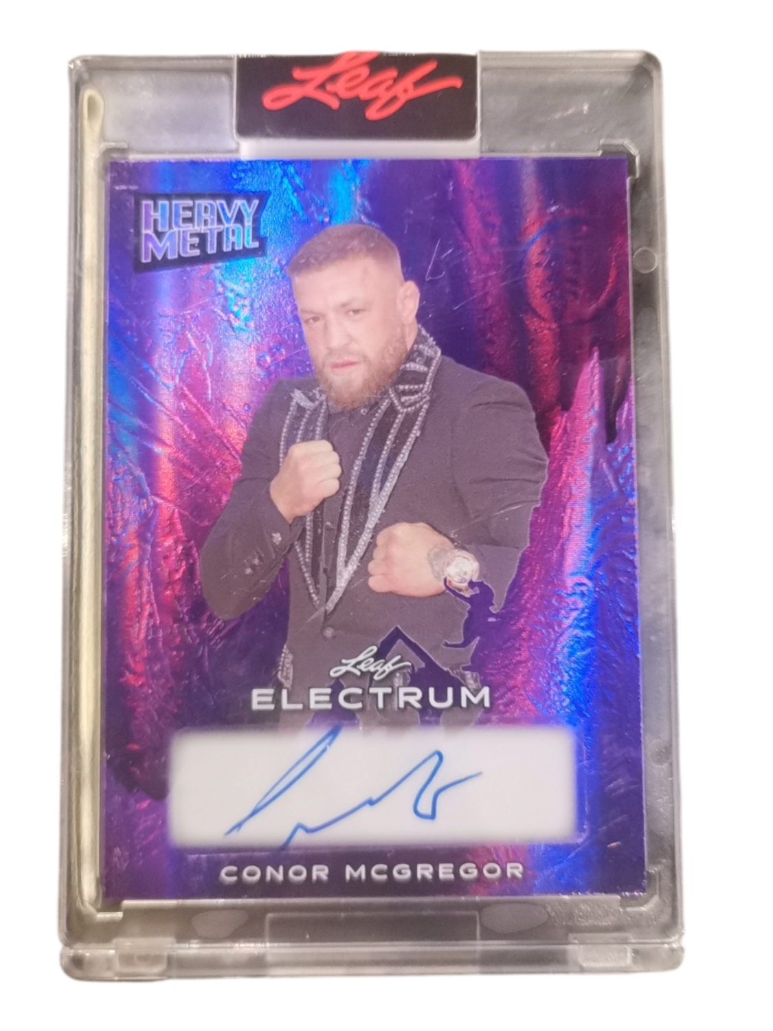 2024 Leaf Electrum Conor Mcgregor Auto #HM-CMG 2/7