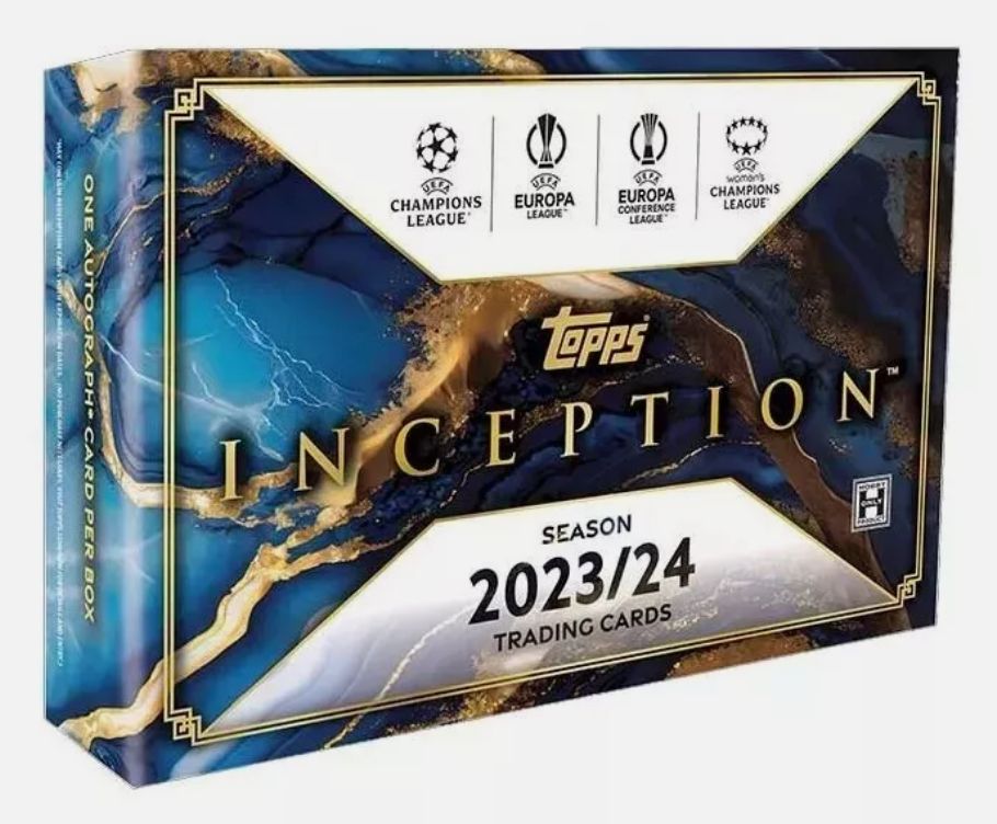 2023-24 Topps Inception UEFA Club Competitions Soccer Hobby Box