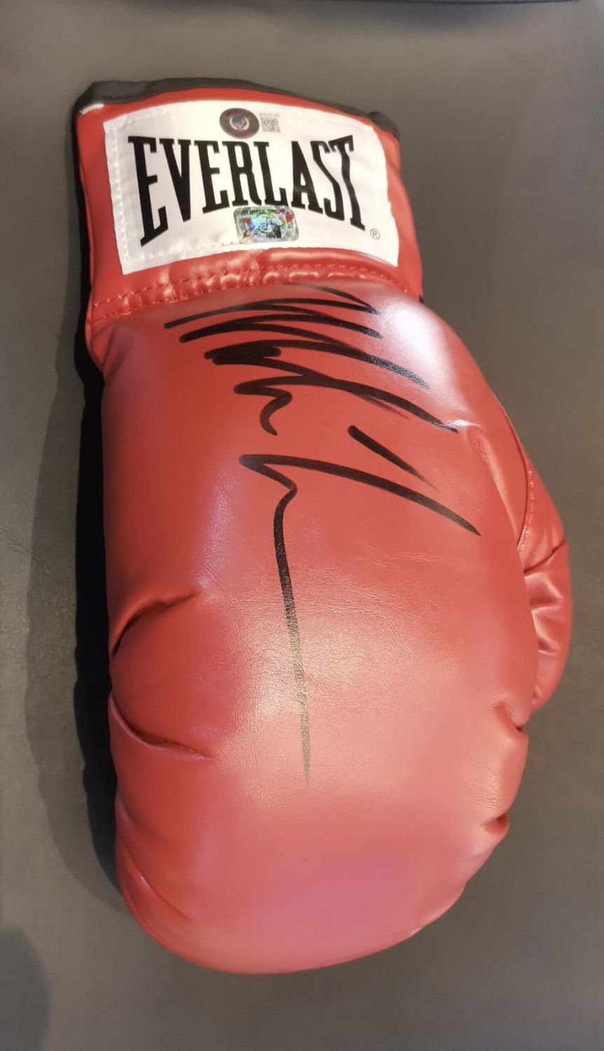 Mike Tyson Signed Boxing Glove