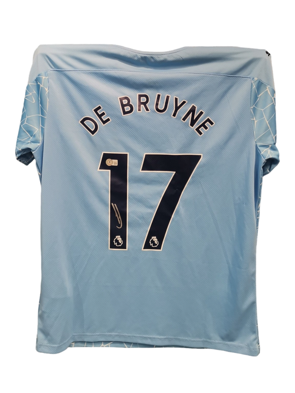 Kevin De Bruyne Signed Manchester City Jersey