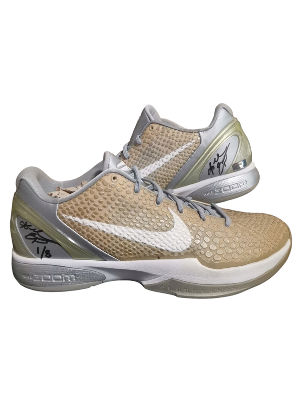 Kobe Bryant Double Signed Sneaker Pair 1/8