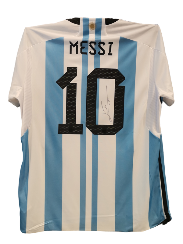 Lionel Messi Signed Argentina World Cup Jersey