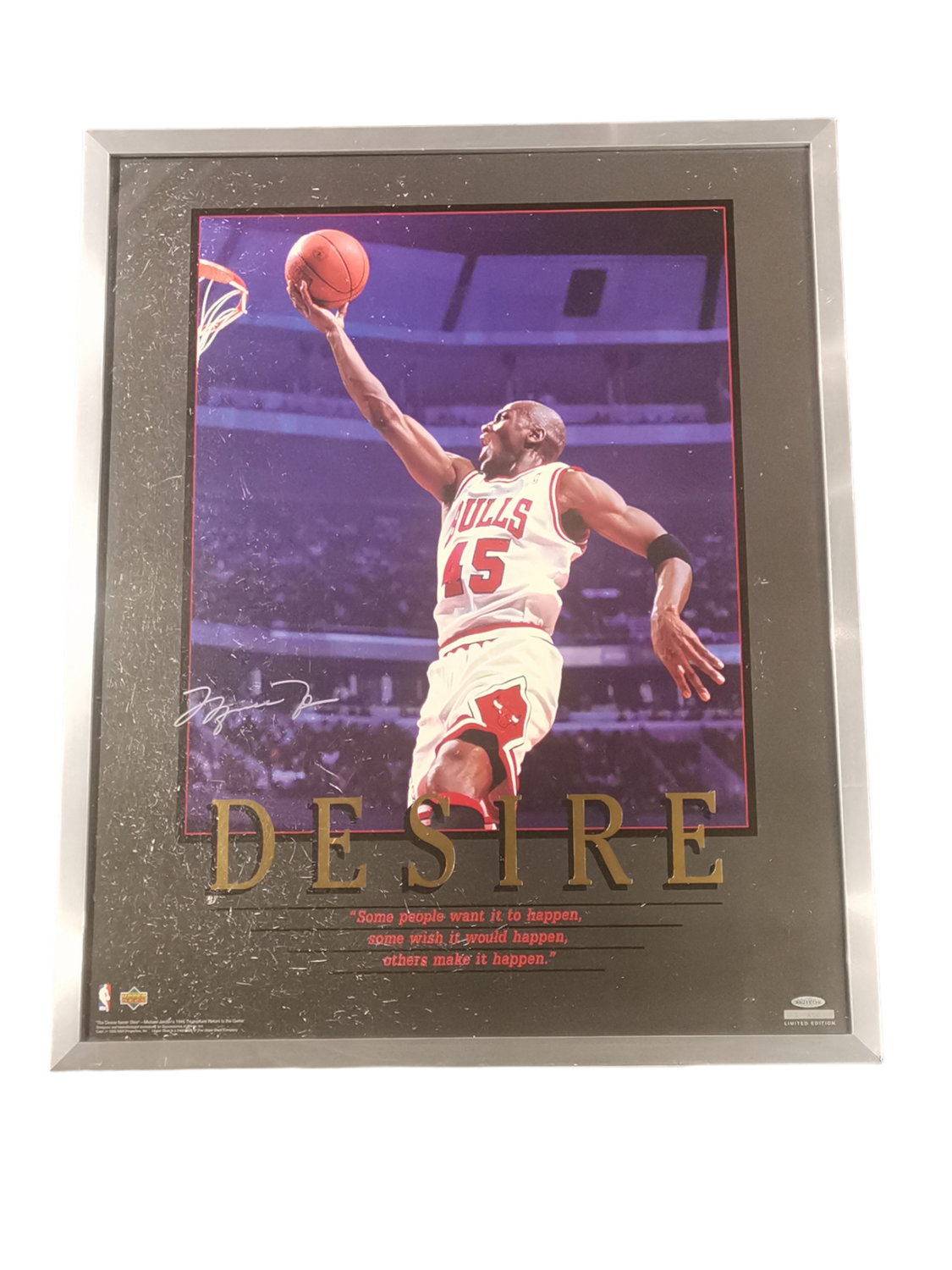 Signed Desire Poster Limited Edition 12/500