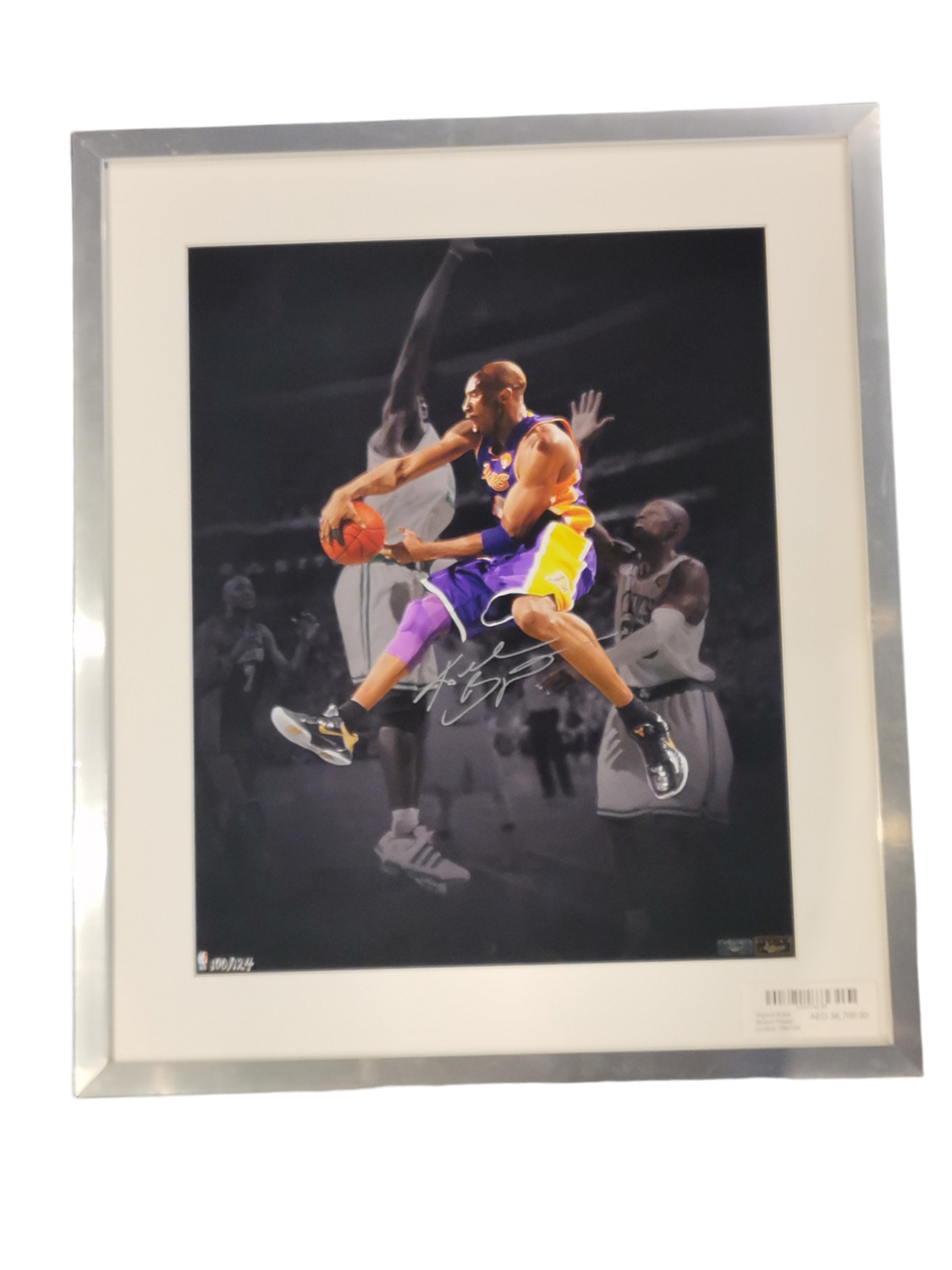Signed Kobe Bryant Poster Limited 100/124