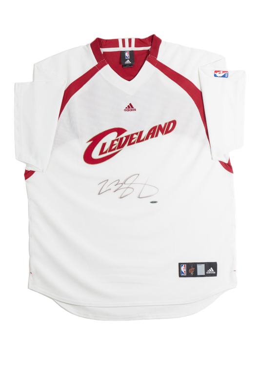 Signed Lebron James Cavaliers Warmup Kit