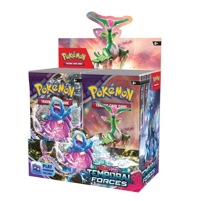 Pokemon TCG Scarlet &amp; Violet Temporal Forces Booster Box