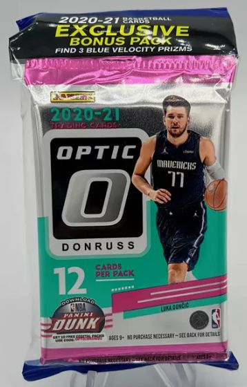 2020-21 Panini Donruss Optic Basketball Jumbo Value Pack