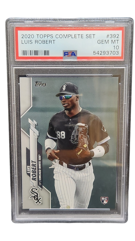 2020 Topps Complete Set Luis Robert PSA 10