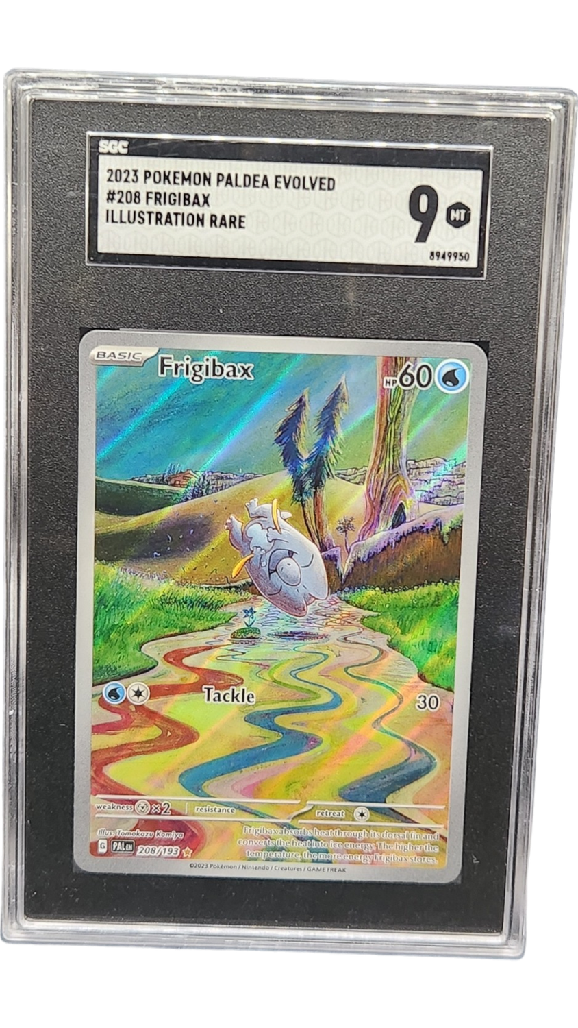 2023 Pokemon Paldea Evolved Frigibax Illustration Rare SGC 9