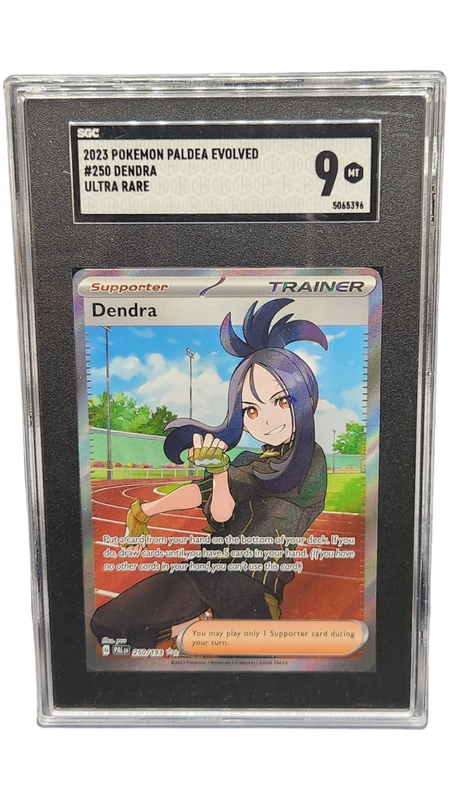 2023 Pokemon Paldea Evolved Dendra Ultra Rare SGC 9