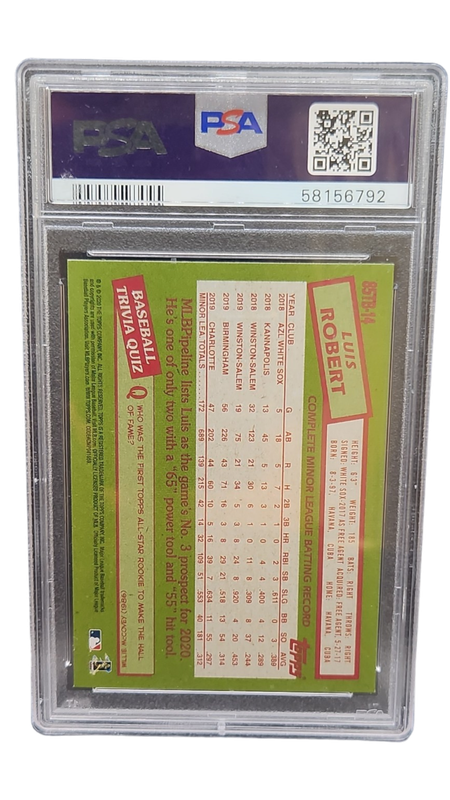 2020 Topps Update Luis Robert 1985 35th Anniversary