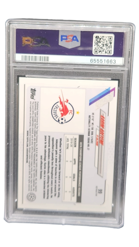 2020 Topps Chrome UCL Karim Adeyemi Refractor RC PSA 9