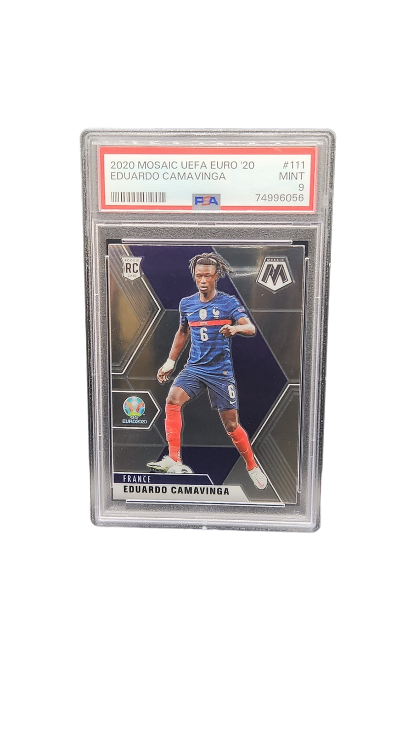 2020 Mosaic UEFA EURO &#39;20 Eduardo Camavinga RC PSA 9