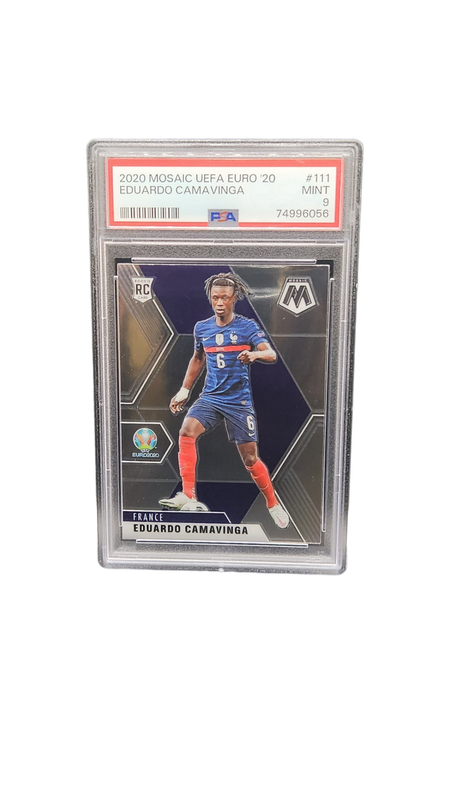 2020 Mosaic UEFA EURO &#39;20 Eduardo Camavinga RC PSA 9
