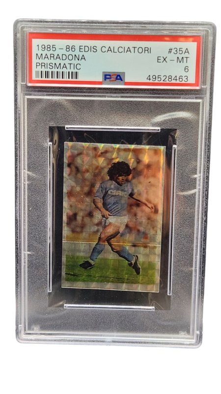 1985 Edis Calciatori Diego Maradona PSA 6