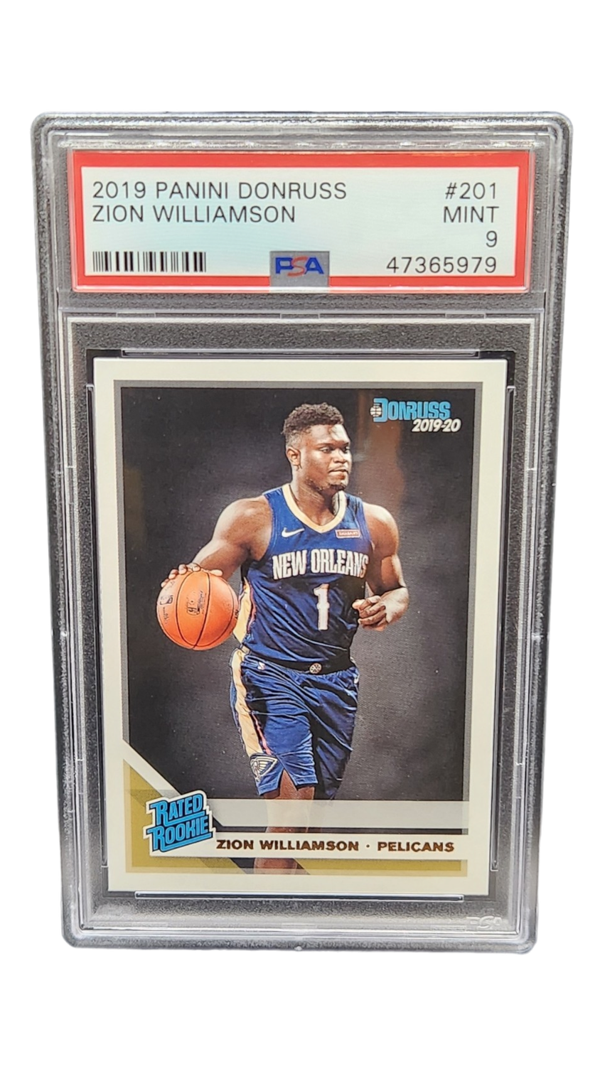 2019 Panini Donruss Zion Williamson PSA 9
