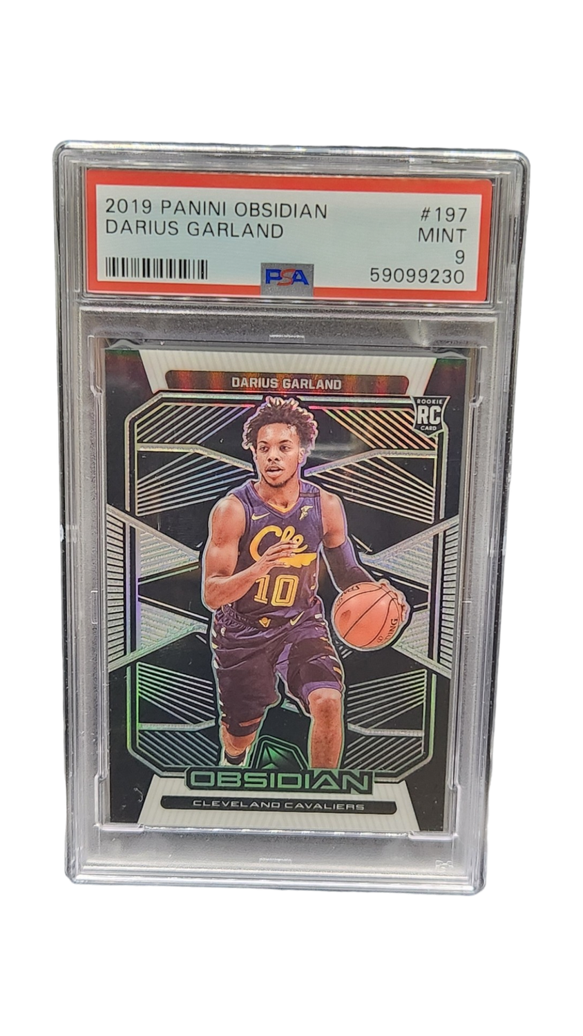2019 Panini Obsidian Darius Garland PSA 9