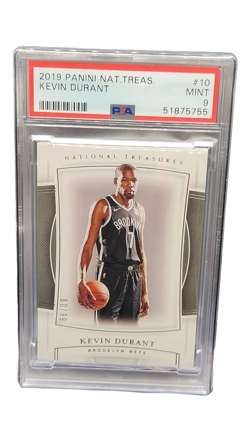 2019 Panini Nat. Treas. Kevin Durant 60/99 PSA 9