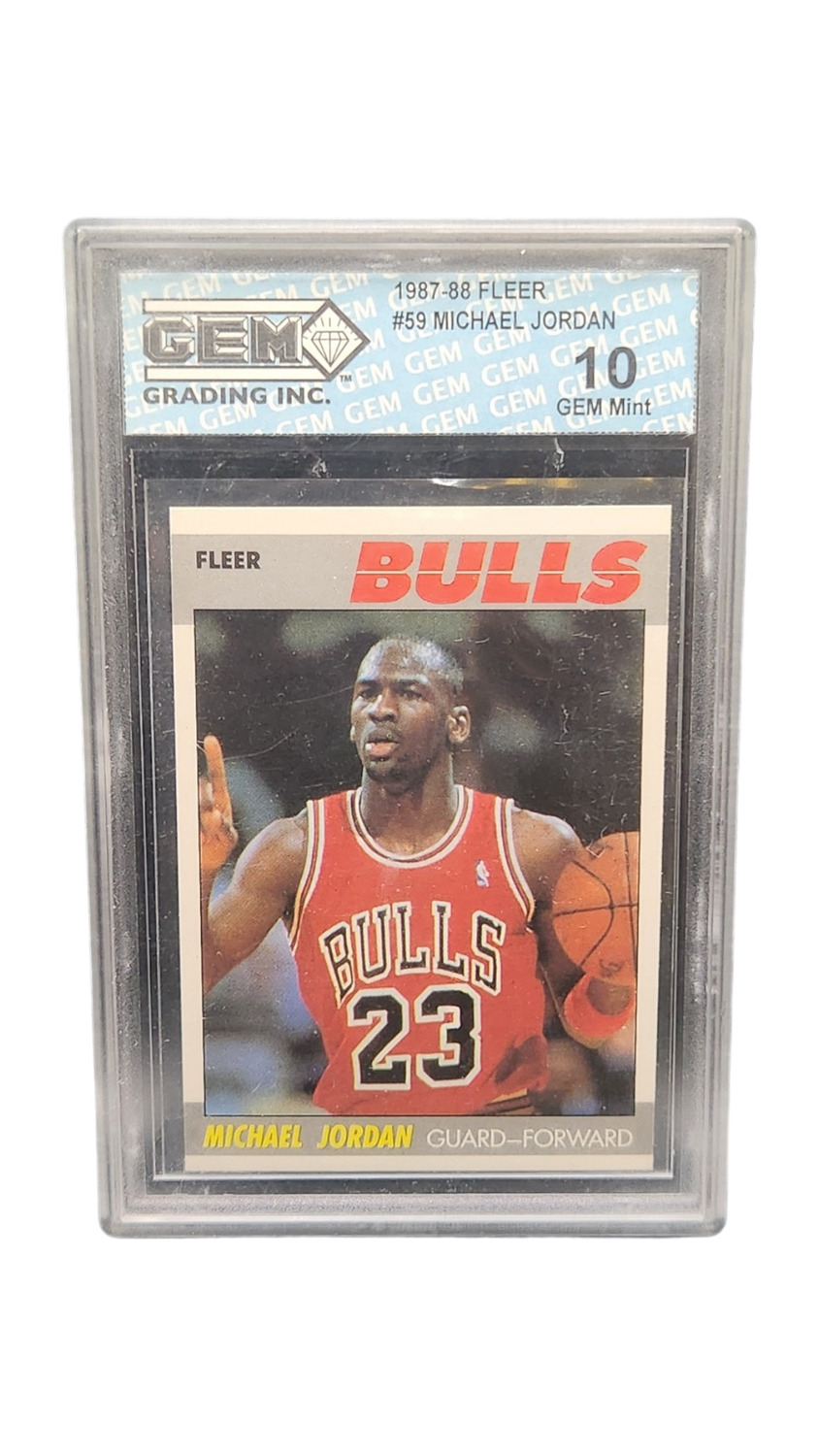 1987-88 Fleer Michael Jordan #59 GEM 10