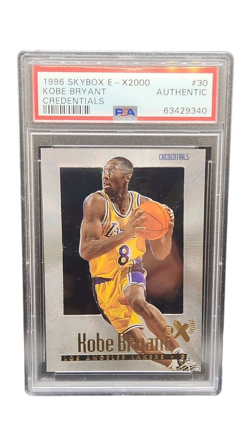 1996 Skybox E - X2000 Kobe Bryant Credentials #30 426/499 PSA Auth