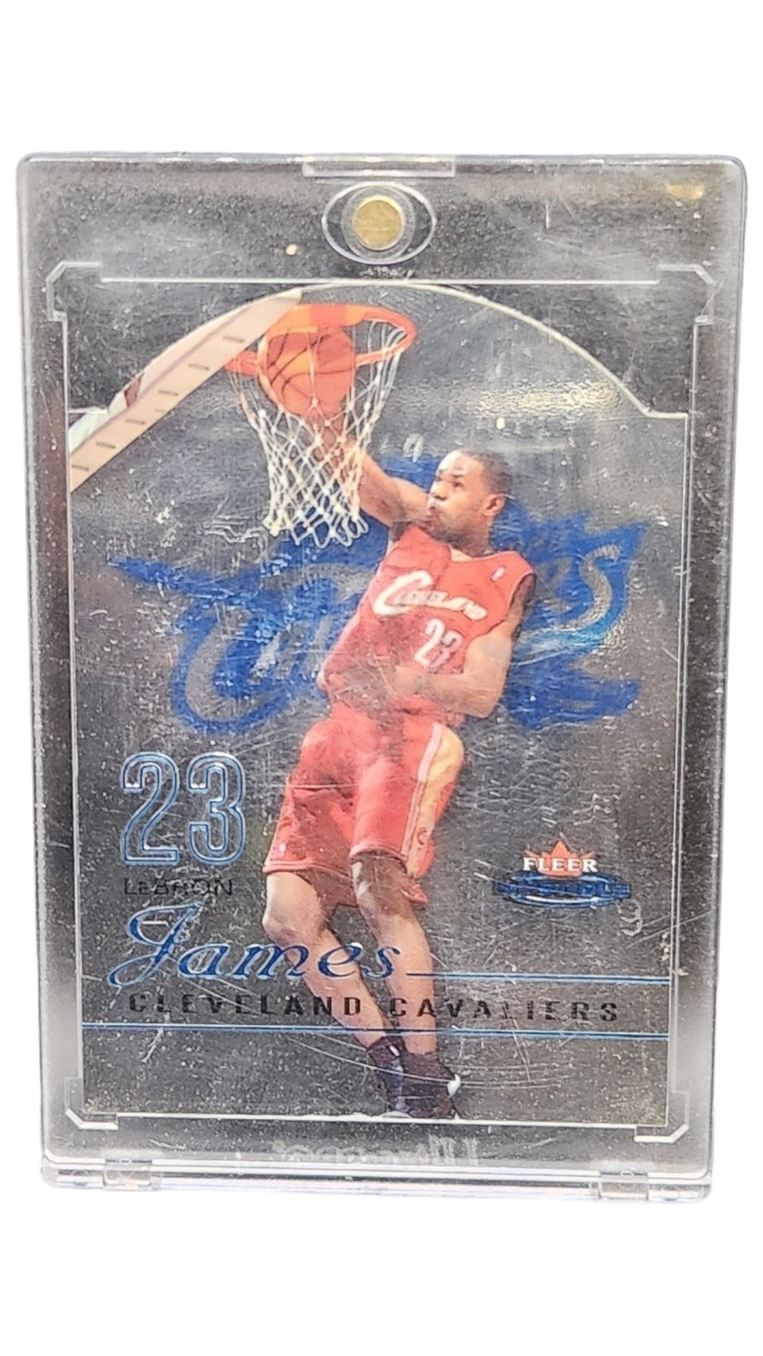 2003-2004 Fleer Mystique Int&#39;l Lebron James 87/600