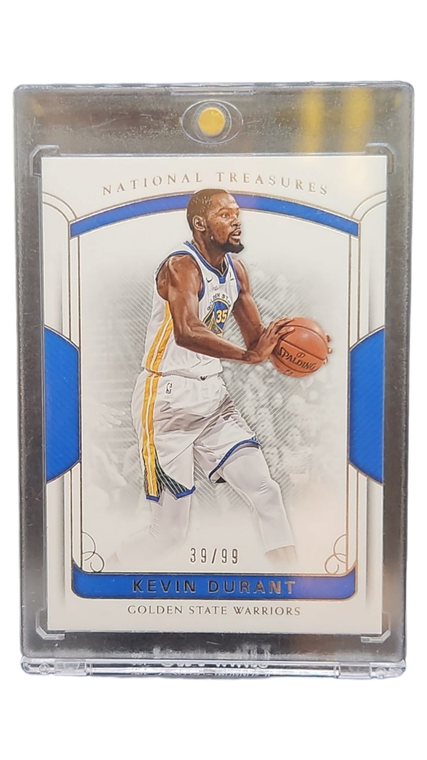 2017-18 Panini-National Treasures Kevin Durant #13 GSW 39/99
