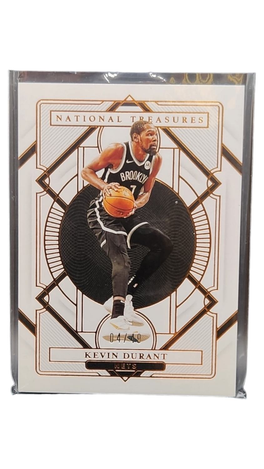 2020-21 Panini-National Treasures Kevin Durant #53  4/49
