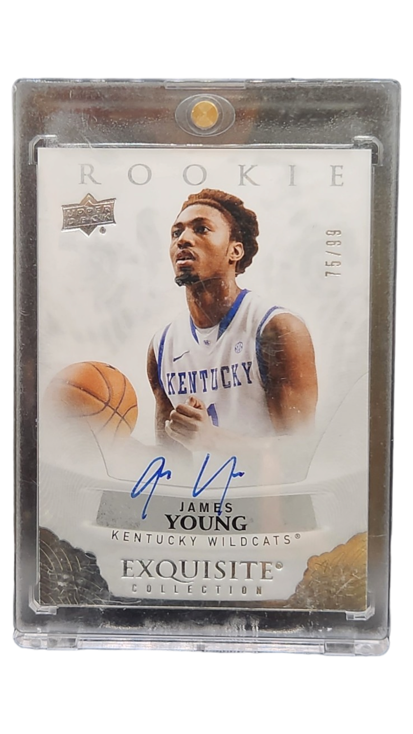 2013-14 UD Exquisite Coll. James Young Auto  R-JY 75/99