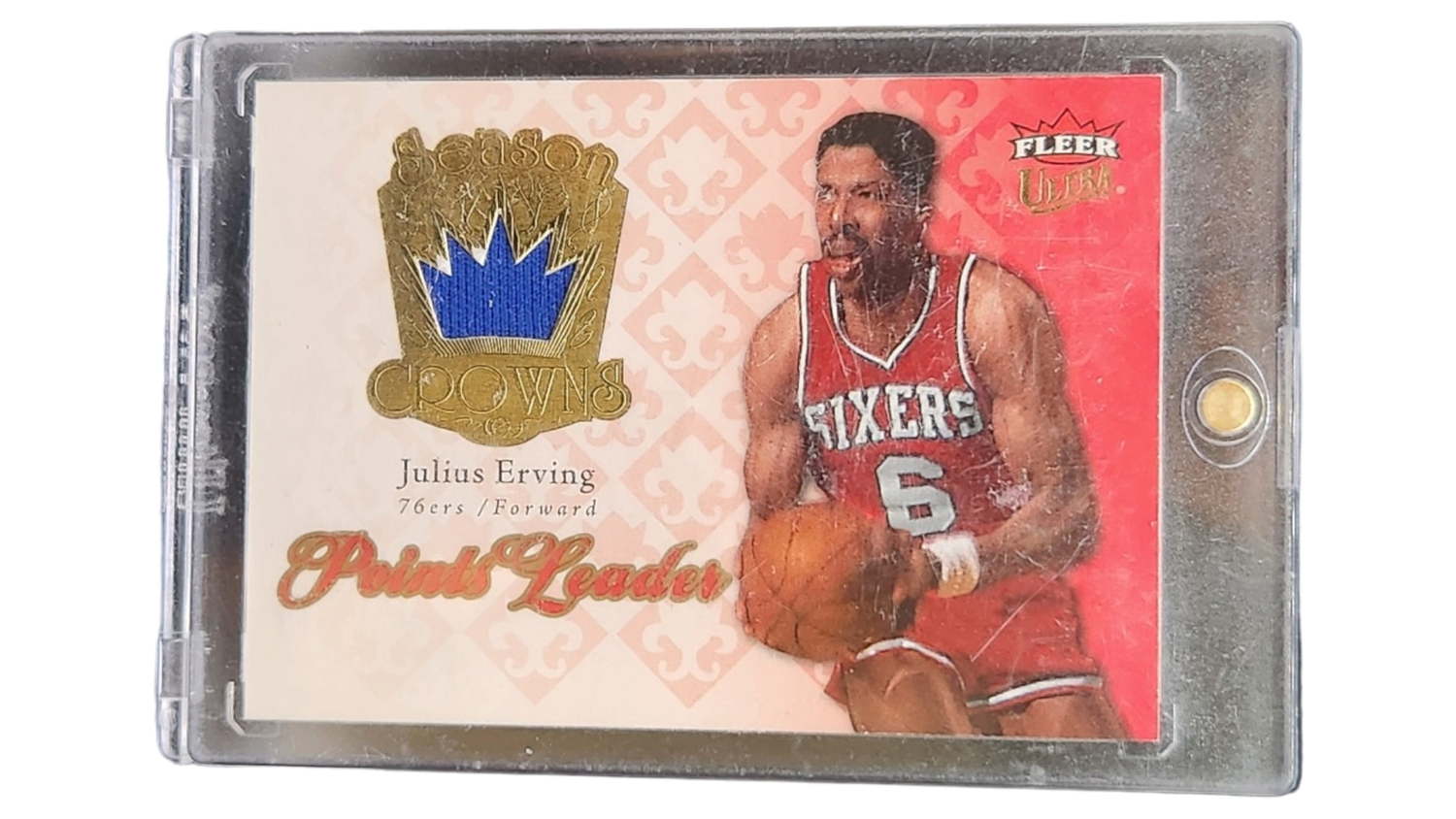 2007-08 NBA Fleer Ultra Julius Erving Season Crowns SC-17