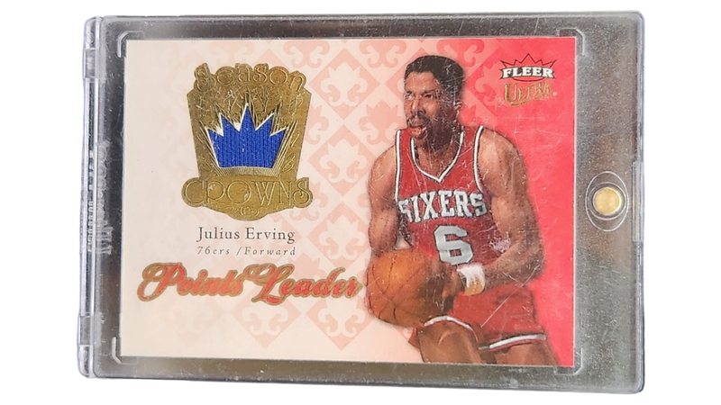 2007-08 NBA Fleer Ultra Julius Erving Season Crowns SC-17