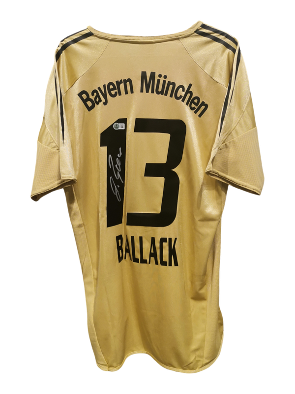 Michael Ballack Signed Bayern Munich Jersey