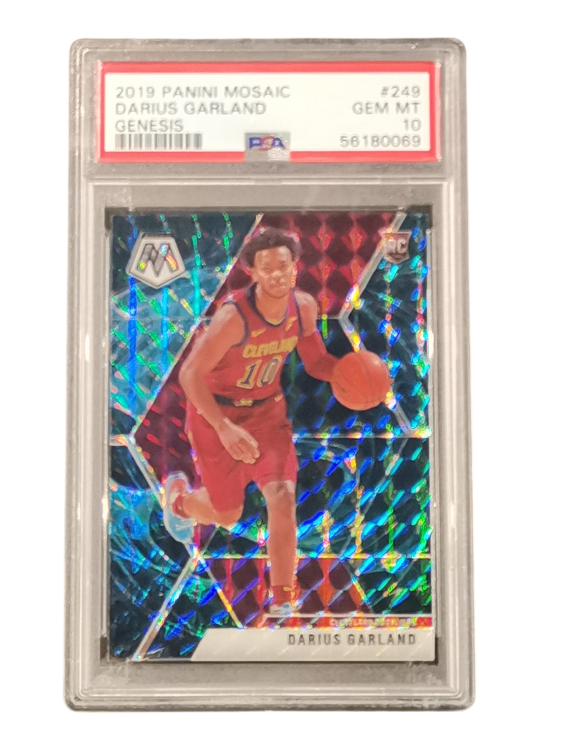 2019 Panini Mosaic Darius Garland Genesis RC #249 PSA 10