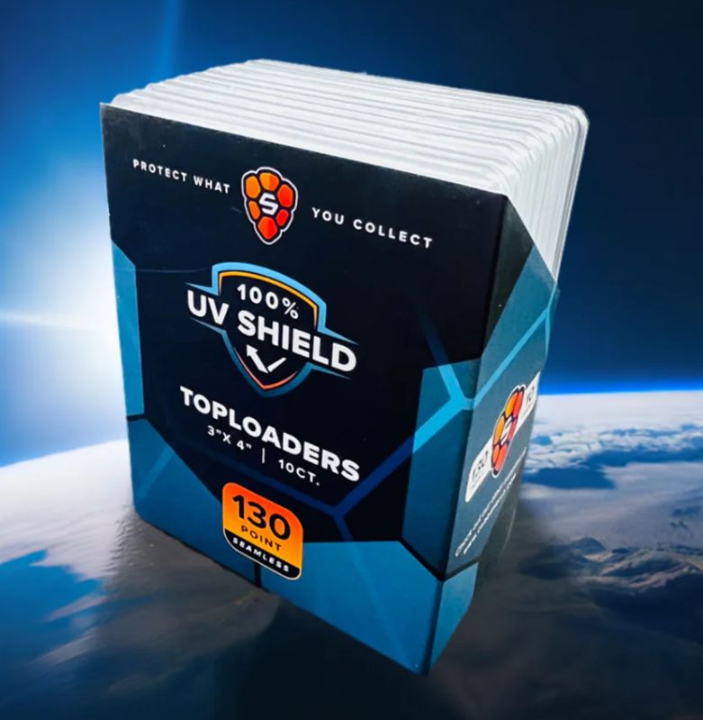 3&quot;x4&quot; Toploader 130PT - 100% UV Shield - Clear Premium Seamless Frame