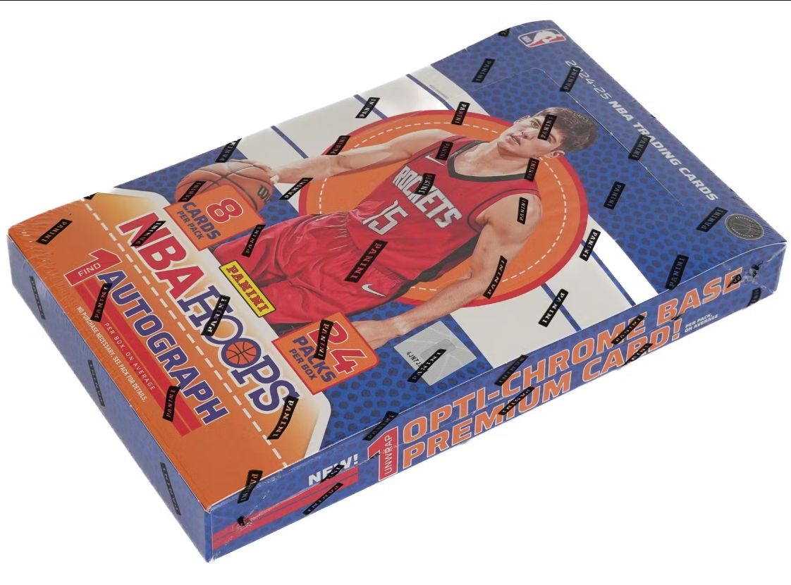 2024-25 Panini Hoops Basketball Hobby Box